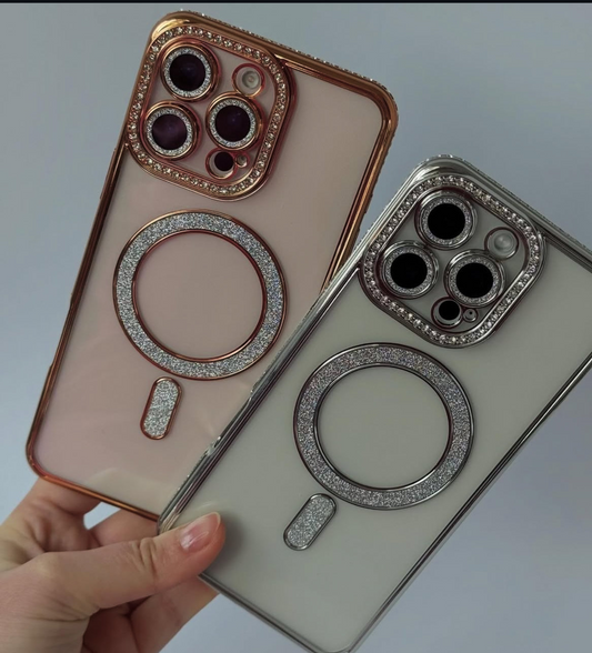 Diamond Magsafe Blingy Shimmer Case 🥳