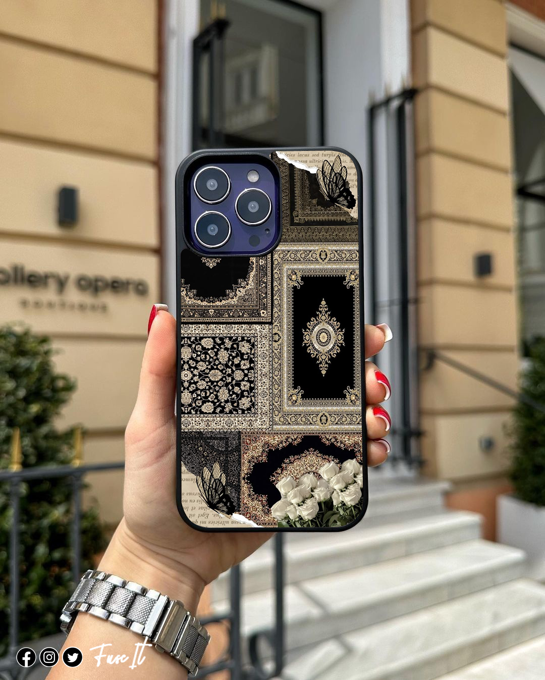 New Persian Glossy 2d Plated Customize Case 🐴