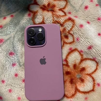 Mauve (Blush Pink) Silicon Case With Soft Padding