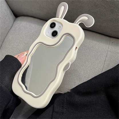 New Rabbit 🐰 Mirror Case For iPhone