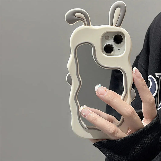 New Rabbit 🐰 Mirror Case For iPhone