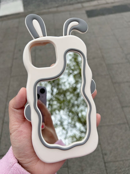 New Rabbit 🐰 Mirror Case For iPhone