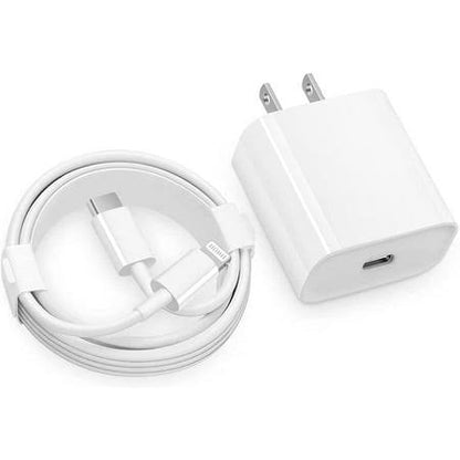 2 Pin 20W Fast Charging Adapter With Cable