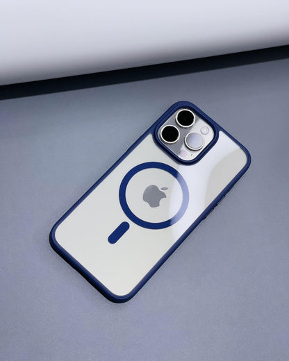 Magsafe Transparent Clear Airskin Border Case 🛠️(FLAT 50% OFF)