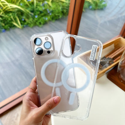 Magsafe Clear 💯 Transparent Crystal Case