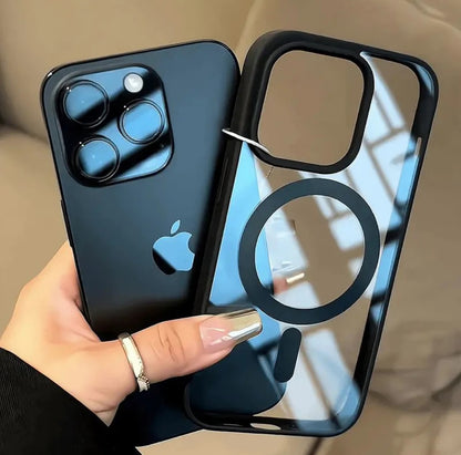Magsafe Transparent Clear Airskin Border Case 🛠️(FLAT 50% OFF)