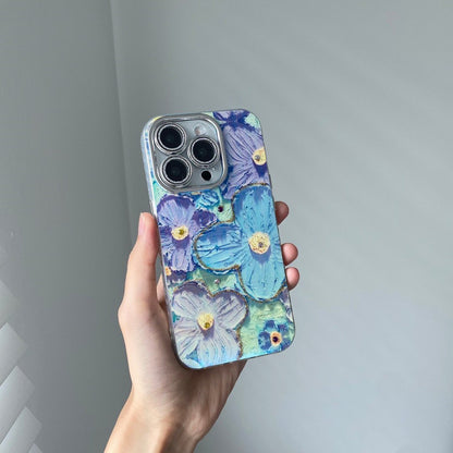 Floral 🍁 IMD Case With Shimmer Lens Covered