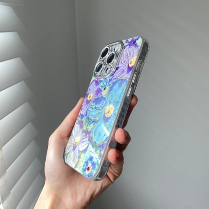 Floral 🍁 IMD Case With Shimmer Lens Covered
