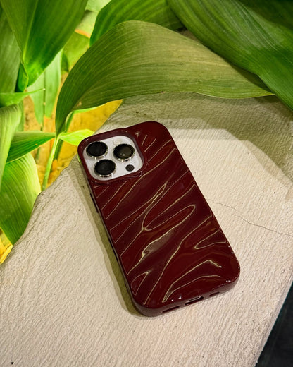 Cherry Wine Soft Wavy Case 🍒
