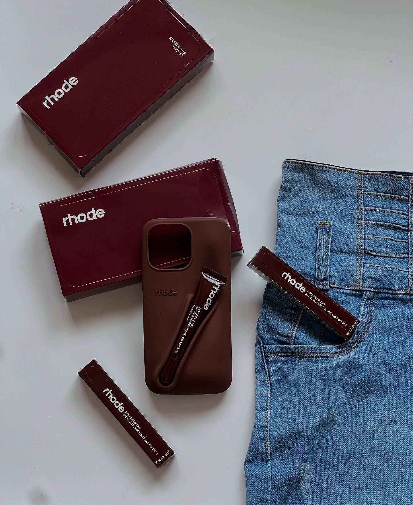 Rhode Soft Case With Rhode Lip Tint 💗
