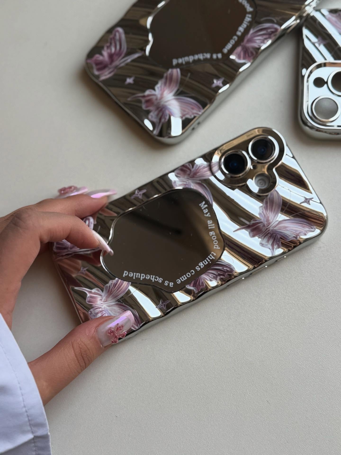 Premium Butterfly 🦋🦋 BTLN Mirror Case