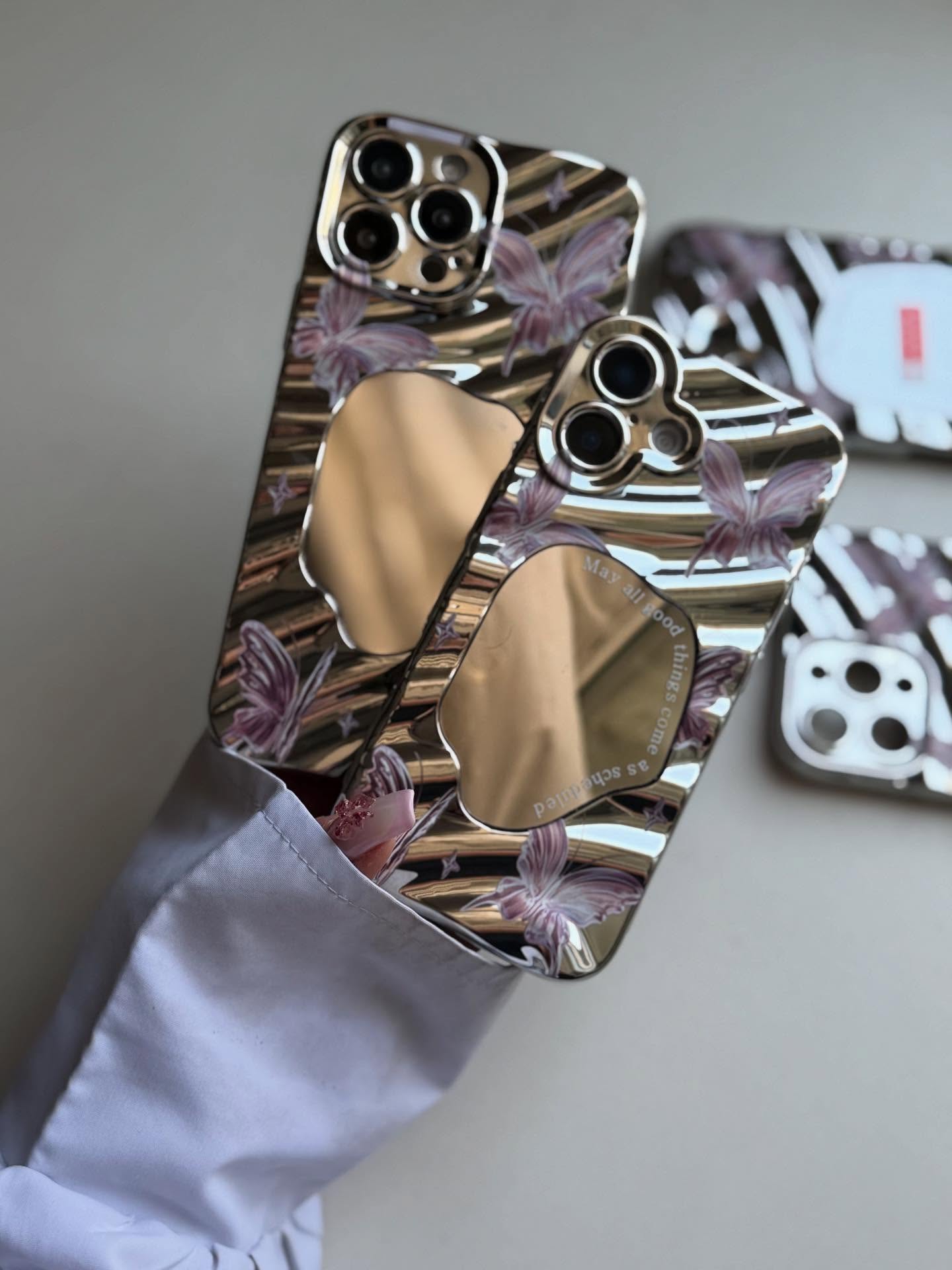 Premium Butterfly 🦋🦋 BTLN Mirror Case