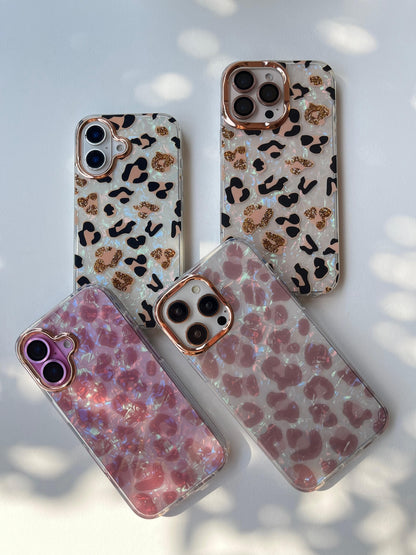 Cheetah 🐆 Gradient Laser Marble Shine Case