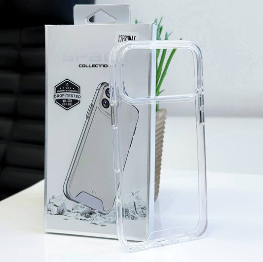 Space X Clear Crystal 100% Protection Case 💪🏻