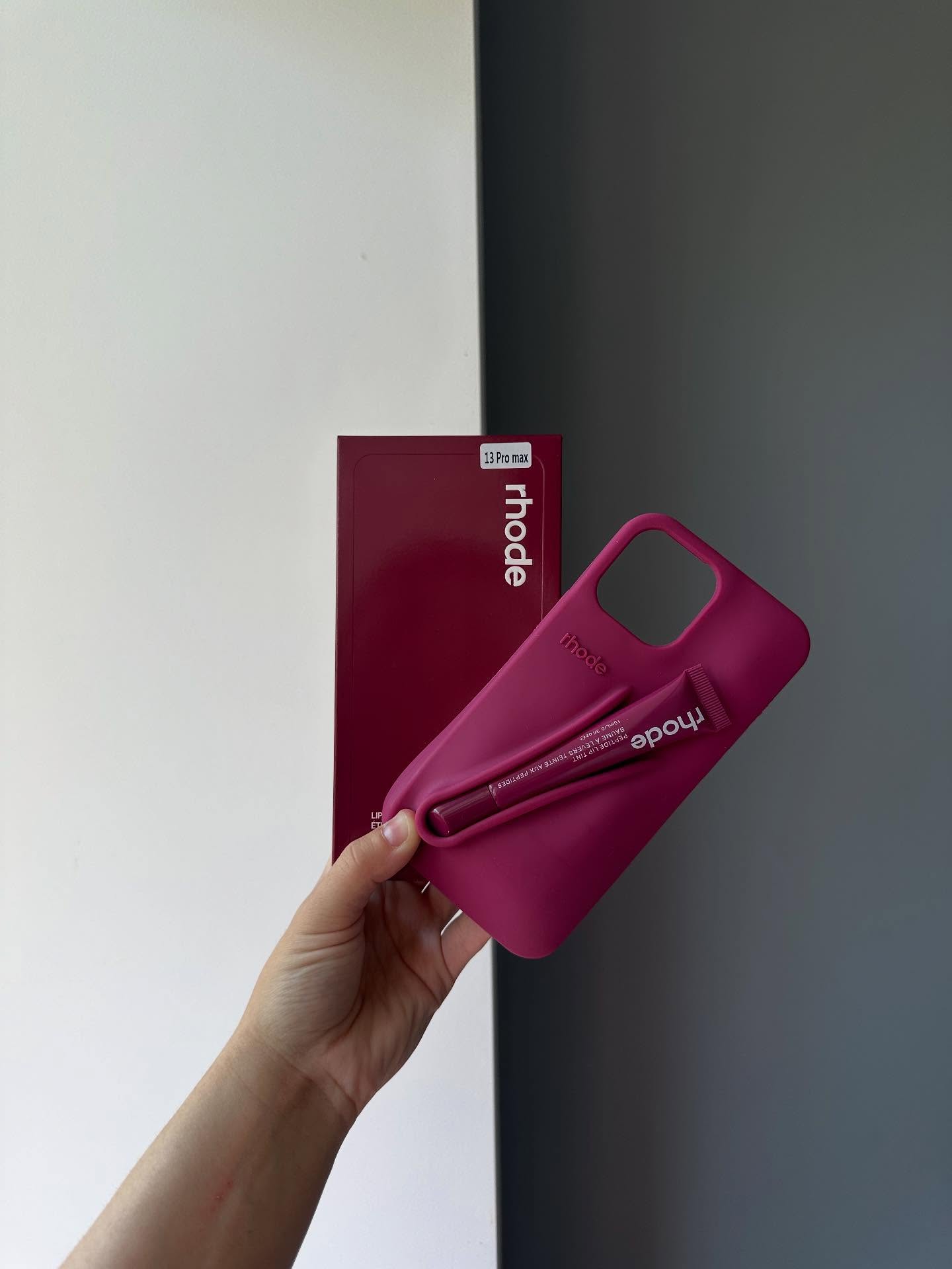 Rhode Soft Case With Rhode Lip Tint 💗