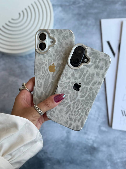 NEW Luxe Leoperd Leather Texture Case 🤤