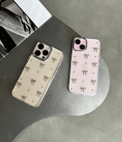 NEW Bow Crystal Shimmer Case