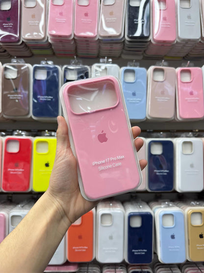 Baby Pink 💗 (Light Pink) Silicon Case With Soft Padding