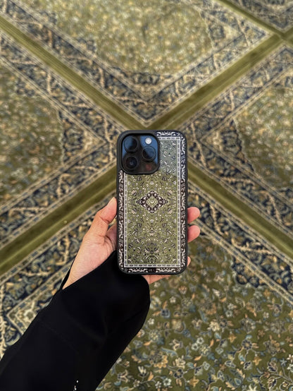 Green Carpet Glossy 2d Plated Customize Case 🎏