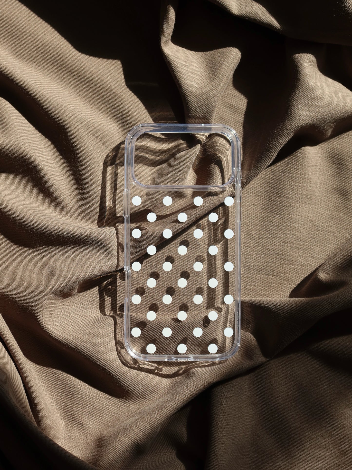 Polka Dot Transparent Customize Case 👻