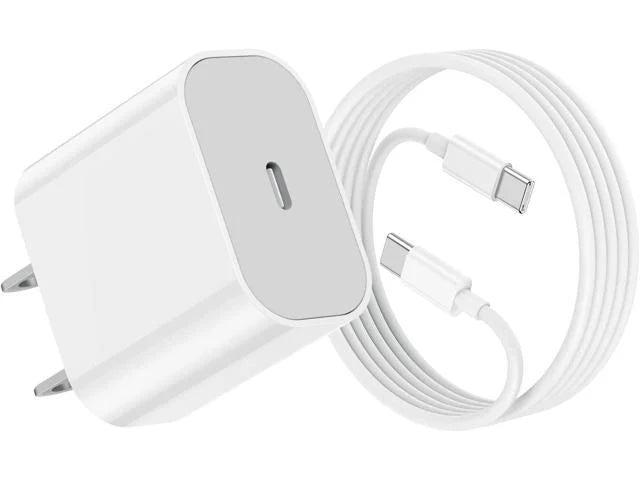 2 Pin 20W Fast Charging Adapter With Cable