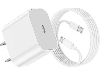 2 Pin 20W Fast Charging Adapter With Cable