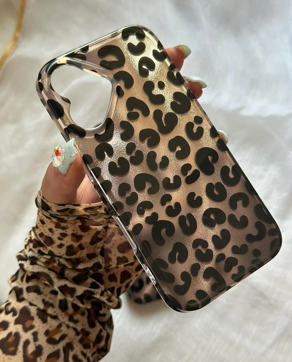 New Ruby Leoperd Print Case For Iphone ⚡⚡