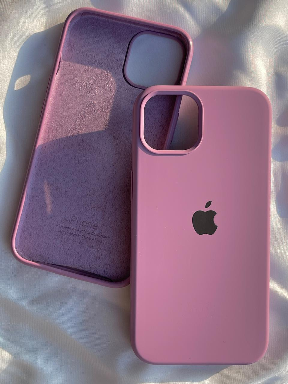 Mauve (Blush Pink) Silicon Case With Soft Padding