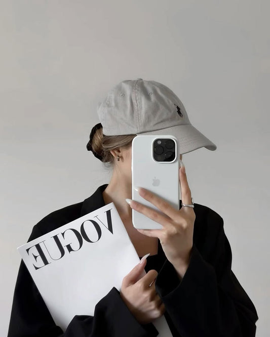Milky White (Pure White) Silicon Case With Soft Padding