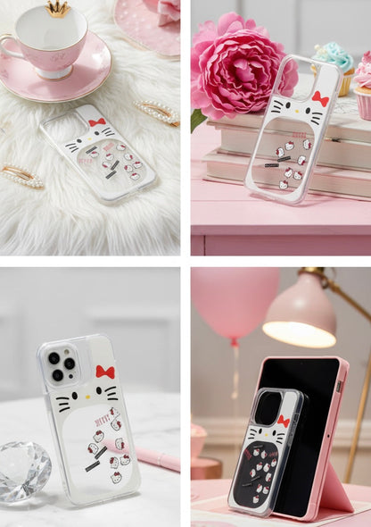 Hello Kitty Waterfall Moving Icon Case 🐱