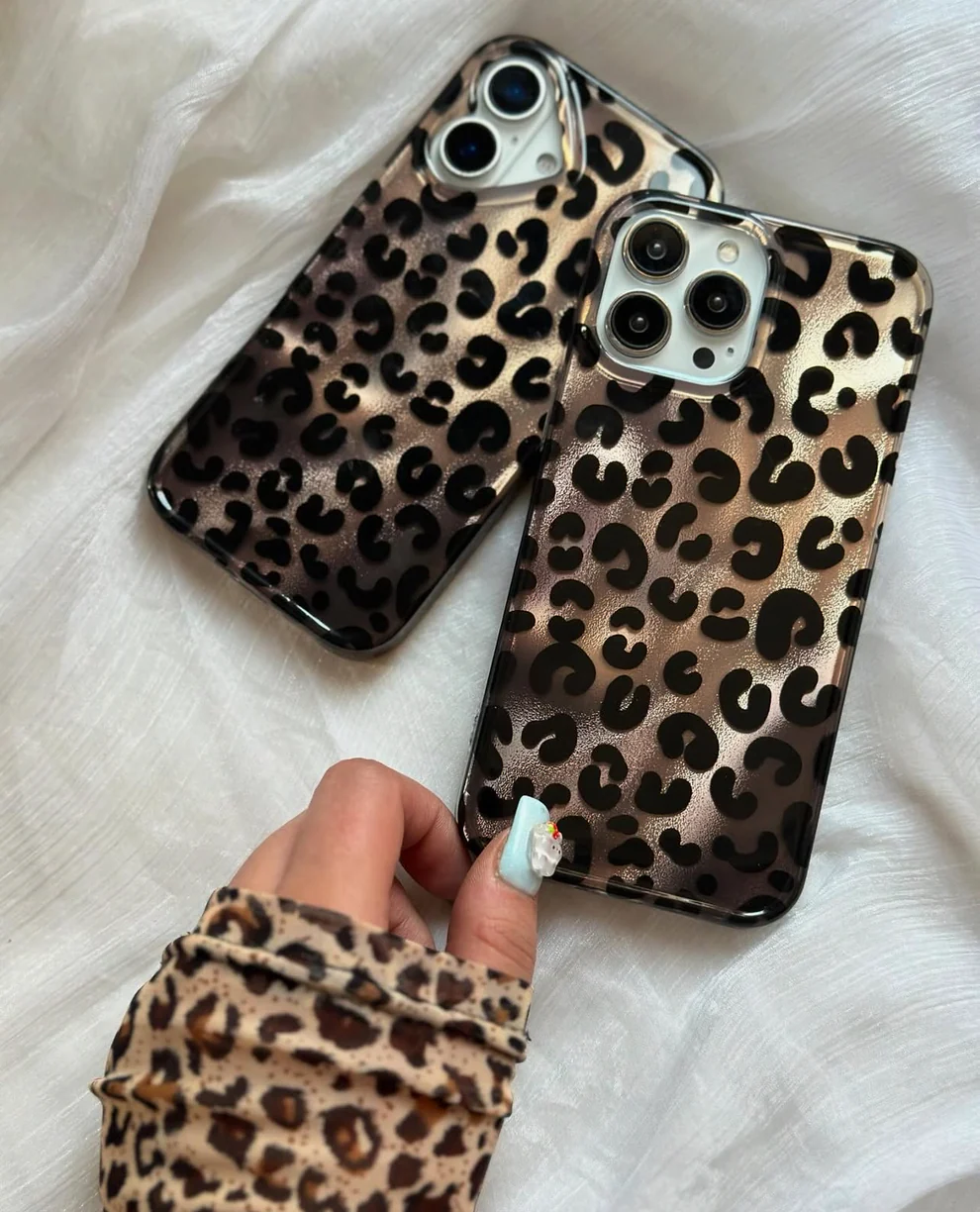 New Ruby Leoperd Print Case For Iphone ⚡⚡