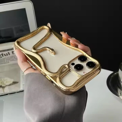 NEW Snake Soft Electroplated Case 🐍