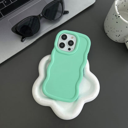 Wavy Smart Silicon Case For iPhone (FLAT 60% OFF)