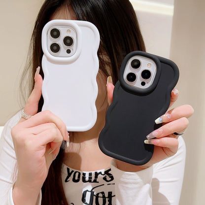 Wavy Smart Silicon Case For iPhone (FLAT 60% OFF)