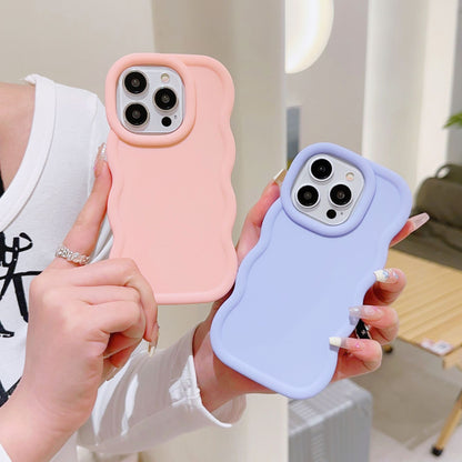 Wavy Smart Silicon Case For iPhone (FLAT 60% OFF)