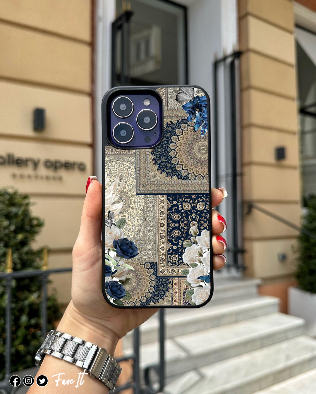 New Persian Glossy 2d Plated Customize Case 🐴