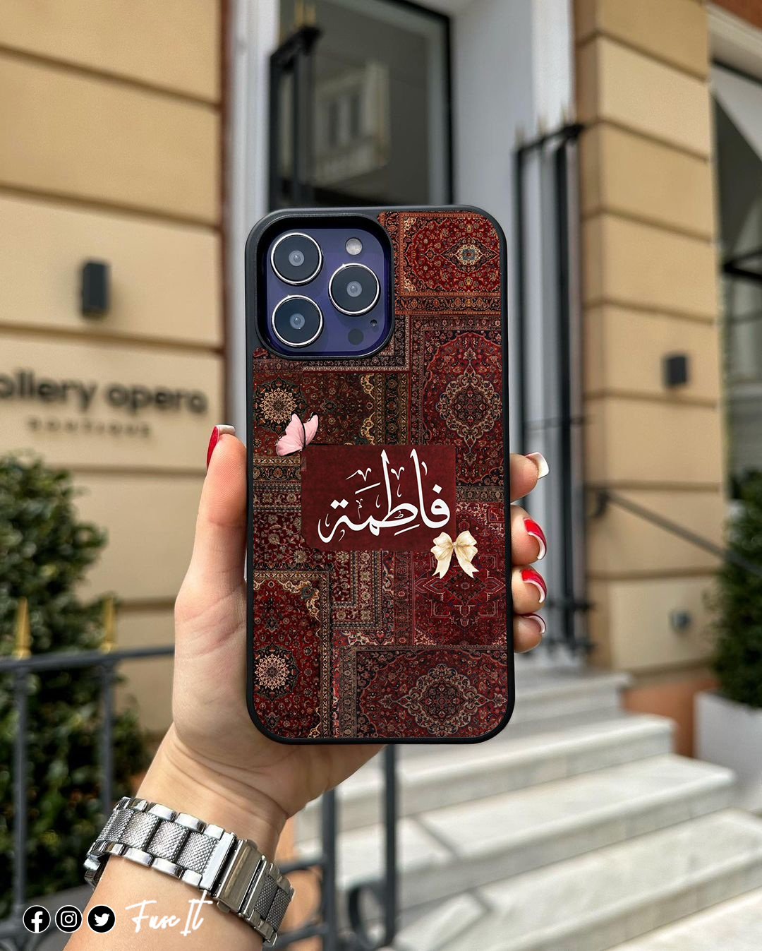 New Persian Glossy 2d Plated Customize Case 🐴