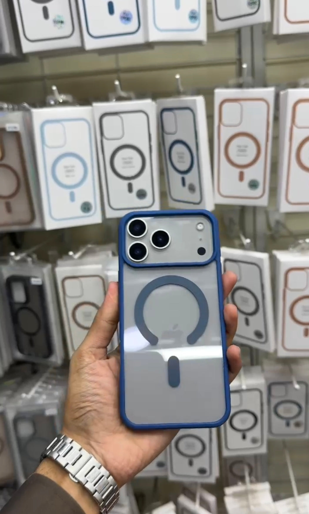 Magsafe Transparent Clear Airskin Border Case 🛠️(FLAT 50% OFF)