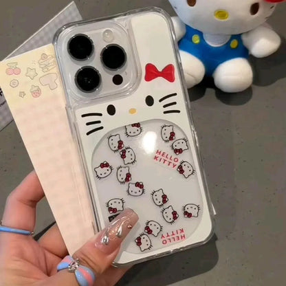 Hello Kitty Waterfall Moving Icon Case 🐱