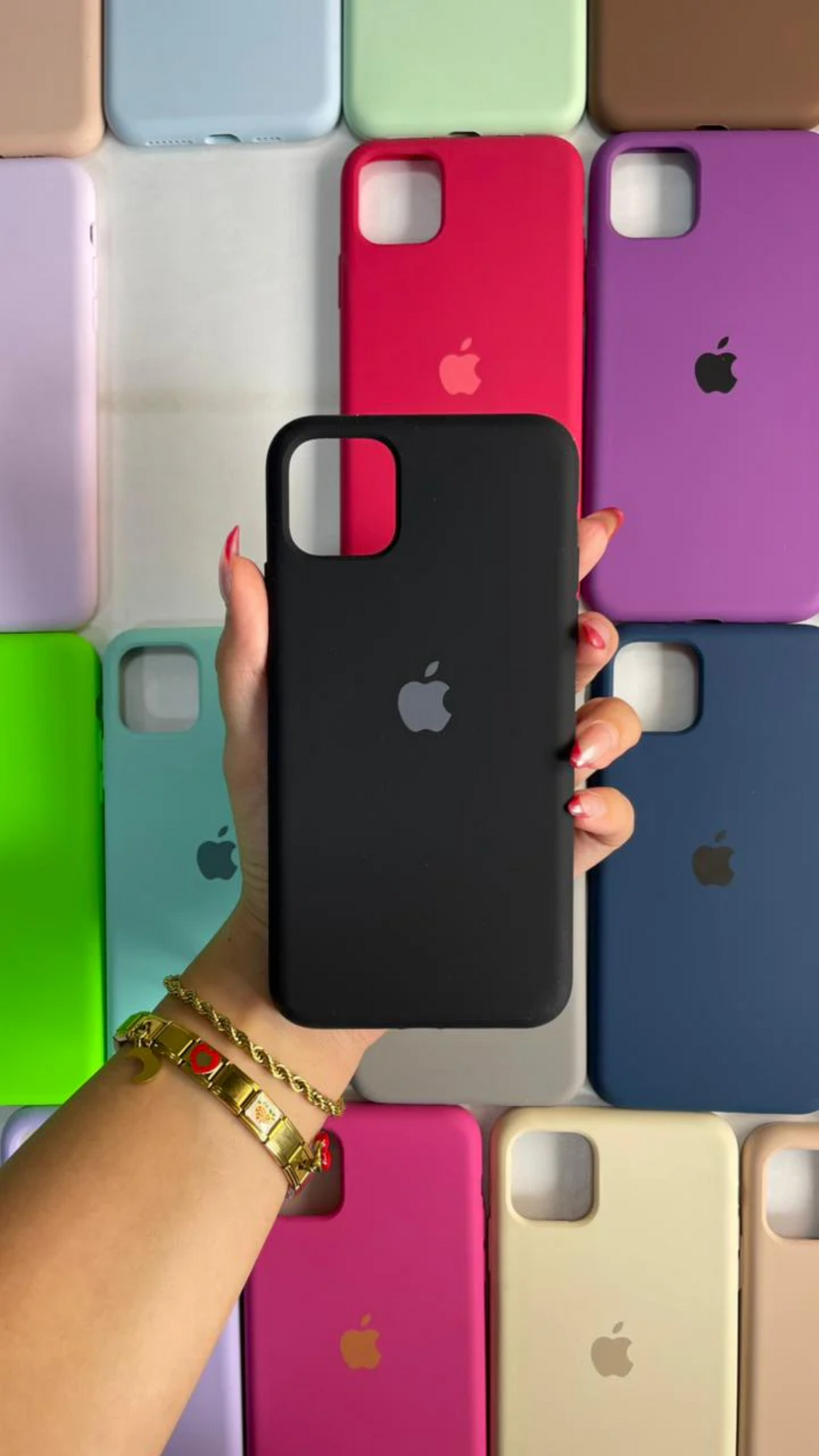 Jet Black Silicon Case With Soft Padding