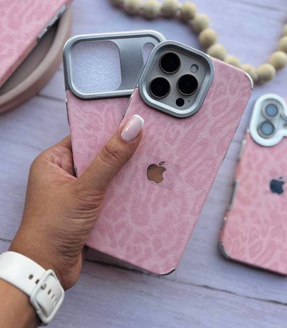 NEW Luxe Leoperd Leather Texture Case 🤤