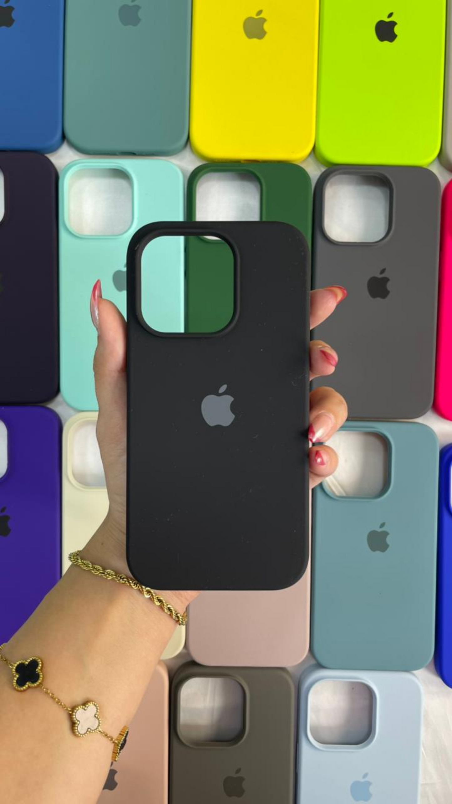 Jet Black Silicon Case With Soft Padding
