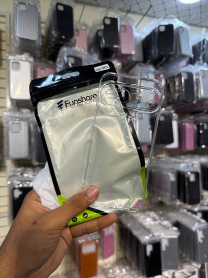 Anti Yellow Clear Crystal Acrylic Case 🔮
