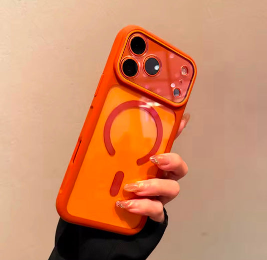 Crystal Clear Anti-Yellow Rubber Border Case 💪🏻