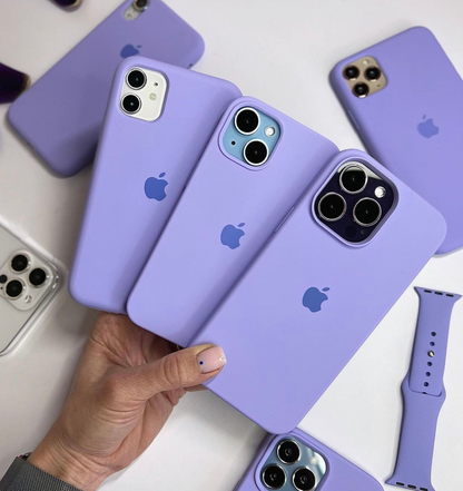Lilac Silicon Case With Soft Padding Inside 🪻