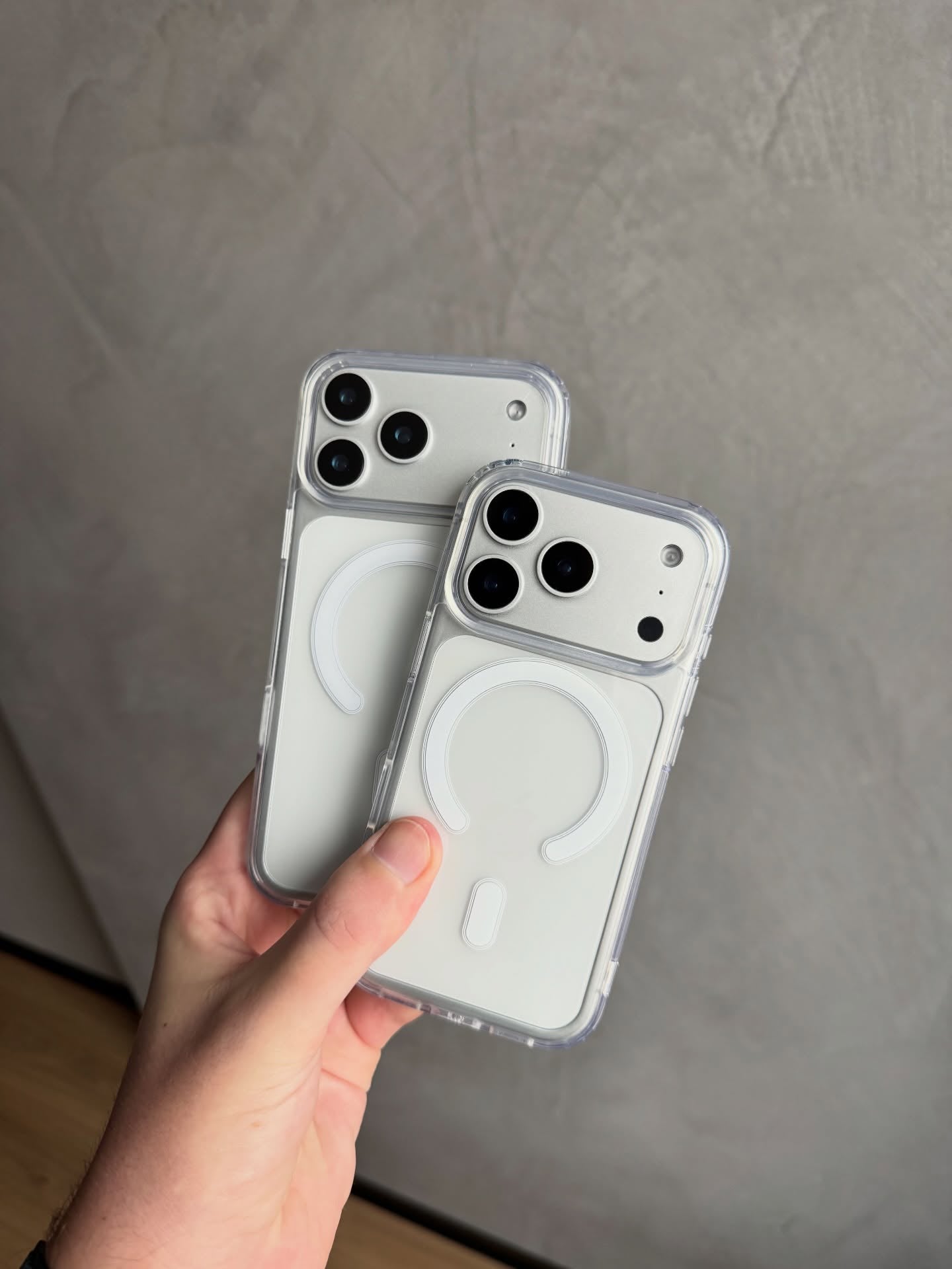 Magsafe Clear 💯 Transparent Crystal Case