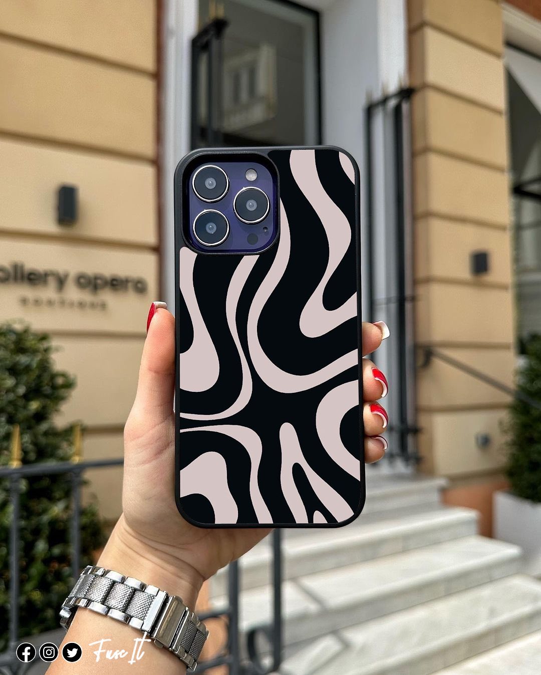New Glossy Plated Custumize Printed Case For All Smart Phones