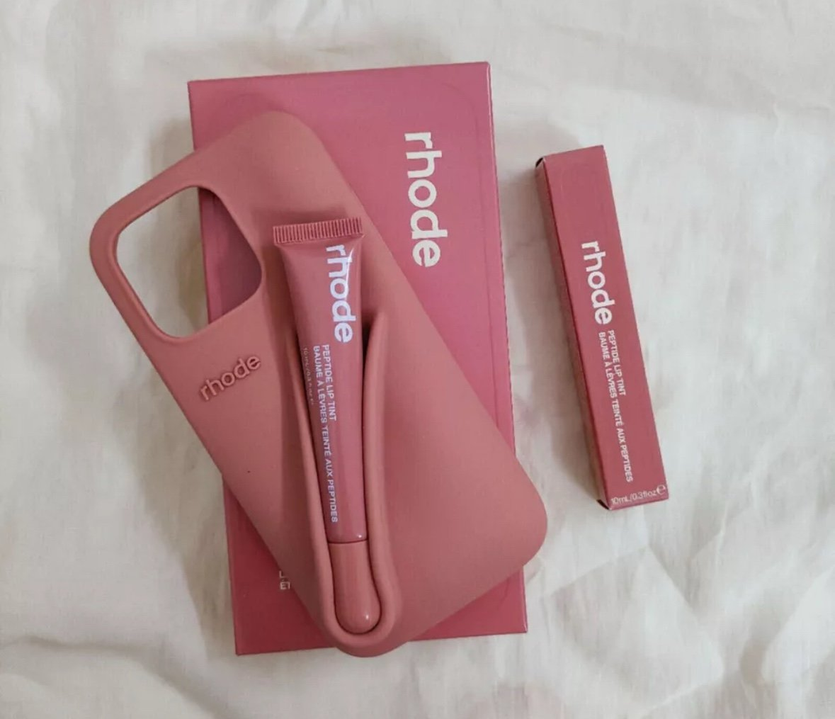Rhode Soft Case With Rhode Lip Tint 💗