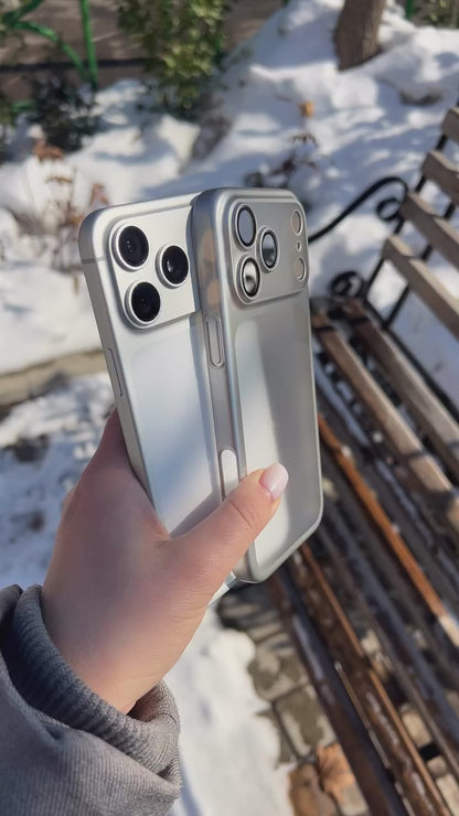 NEW Matt Frosted Q Series Electroplated Case For 17 Series