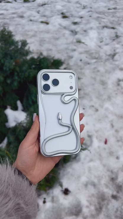 NEW Snake Soft Electroplated Case 🐍